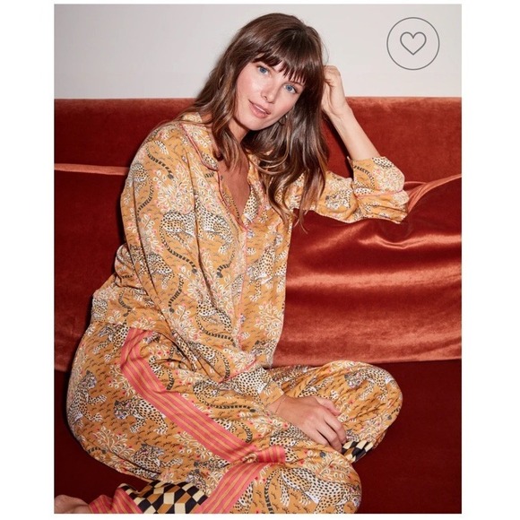 Printfresh Other - PRINTFRESH - Eco Satin Rittenhouse Set in Bagheera - Tobacco - Size M